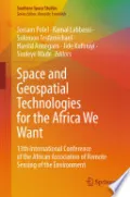 Space and Geospatial Technologies for the Africa We Want