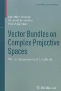 Vector Bundles on Complex Projective Spaces