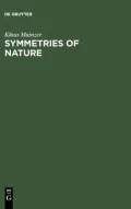 Symmetries of Nature A Handbook for Philosophy of Nature and Science