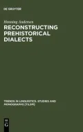 Reconstructing Prehistorical Dialects : Initial Vowels in Slavic and Baltic