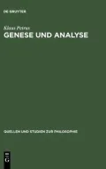 Genese und Analyse: Logik, Rhetorik, und Hermeneutik im 17. und 18. Jahrhundert