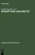 Modifying Adjuncts. Interface Explorations: Band 4