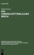 Ein Unerschutterliches Reich: Die Mittelplatonische Umformung des Parusiegedankens im Hebraerbrief