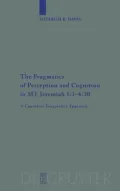 Pragmatics of Perception and Cognition in MT Jeremiah 1.1-6.30: A Cognitive Linguistics Approach
