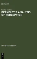 Berkeley's analysis of Perception