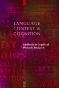 Methods in Empirical Prosody Research