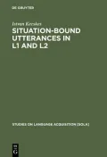 Situation-Bound Utterances in L1 and L2