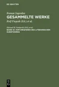 Vom Erkennen Des Literarischen Kunstwerks