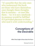 Conceptions of the Desirable: What Cities Ought to Know about the Future