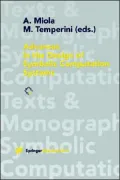 Advances in the Design of Symbolic Computation Systems