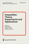 Inequalities: Theory, Measurement, and Applications