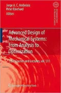 Advanced Design of Mechanical Systems: From Analysis to Optimization