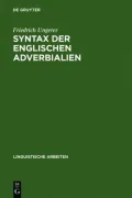 Syntax Der Englischen Adverbialien
