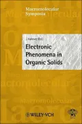 Electronic Phenomena in Organic Solids