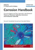 Corrosion Handbook, Potassium Hydroxide, Ammonium and Ammonium Hydroxide, Vol. 9