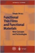 Functional Thin Films and Functional Materials