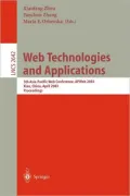 Web Technologies and Applications