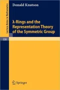 Lambda-Rings and the Representation Theory of the Symmetric Group