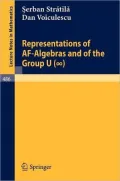 Representations of AF-Algebras and of the Group U. (Infinite)