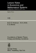 Foundations of System Theory