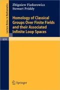 Homology of Classical Groups Over Finite Fields and Their Associated Infinite Loop Spaces