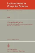 Computer Algebra