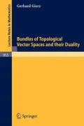 Bundles of Topological Vector Spaces and Their Duality