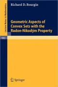 Geometric Aspects of Convex Sets with the Radon-Nikodym Property