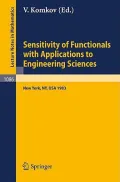 Sensitivity of Functionals with Applications to Engineering Sciences