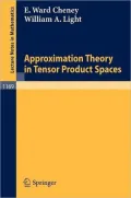 Approximation Theory in Tensor Product Spaces