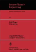 Angular Distribution Analysis in Acoustics