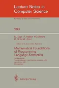 Mathematical Foundations of Programming Language Semantics
