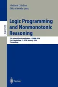 Logic Programming and Nonmonotonic Reasoning: 7th International Conference, LPNMR 2004, Fort Lauderdale, Fla., January 6-8, 2004: Proceedings