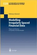 Modelling Irregularly Spaced Financial Data