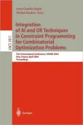 Integration of AI and OR Techniques in Constraint Programming for Combinatorial Optimization Problems