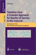 Stateless Core: A Scalable Approach for Quality of Service in the Internet