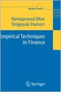 Empirical Techniques in Finance