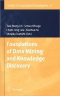 Foundations of Data Mining and Knowledge Discovery