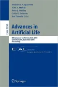 Advances in Artificial Life