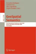GeoSpatial Semantics