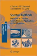Spectral Methods: Evolution to Complex Geometries and Applications to Fluid Dynamics