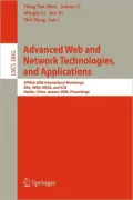 Advanced Web and Network Technologies, and Applications: APWeb 2006 International Workshops: XRA, IWSN, MEGA, and ICSE, Harbin, China, January 16-18, 2006, Proceedings