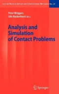 Analysis and Simulation of Contact Problems, Vol. 27