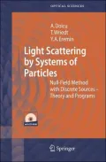 Light Scattering by Systems of Particles: Null-Field Method With Discrete Sources: Theory And Programs