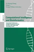 Computational Intelligence and Bioinformatics: International Conference on Intelligent Computing, ICIC 2006, Kunming, China, August 16-19, 2006, Proceedings, Part III