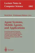 Agent Systems, Mobile Agents, and Applications