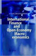 International Finance and Open-Economy Macroeconomics