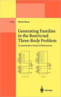 Generating Families in the Restricted Three-Body Problem : Quantitative Study of Bifurcations