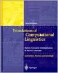 Foundations of Computational Linguistics
