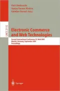 Electronic Commerce and Web Technologies